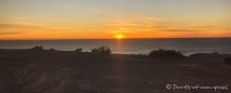 Sonnenaufgang am Golfo Nuevo