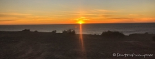Sonnenaufgang am Golfo Nuevo