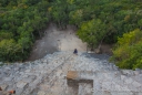 Ruinen von Cobá: Grupo Nohoch Mul - Blick nach unten