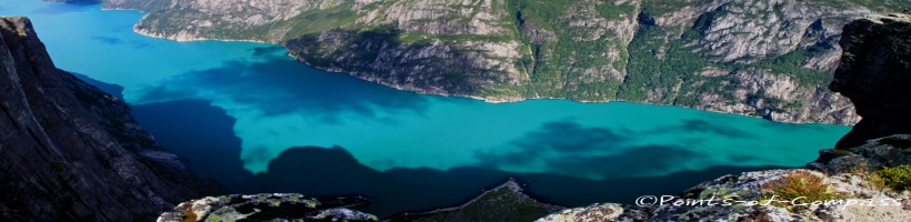 Blick auf den Lysefjord