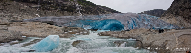 Gletscher im Jostedalsbreen Nationalpark