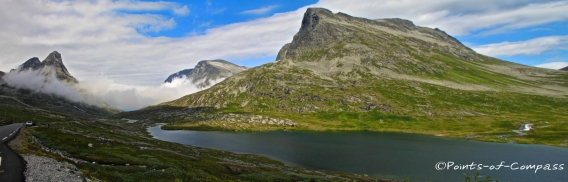 Auf dem Weg zwischen Geirangerfjord und Trollstigen