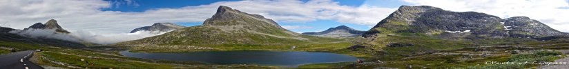 Auf dem Weg zwischen Geirangerfjord und Trollstigen