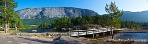 unser letzter norwegischer Übernachtungsplatz in der Nähe von Valle