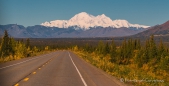 Entlang unserer heutigen Fahrstrecke dürfen wir die Aussichten auf den Mount Denali genießen...