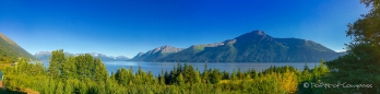 Blick auf das Cook Inlet