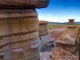 Hoodoos in den Badlands