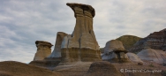 Hoodoos in den Badlands