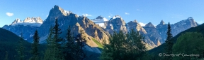 Aussichten auf das "Valley of the ten Peaks"