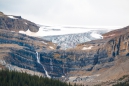 Crowfoot Glacier oberhalb des Bow Lake