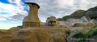 Hoodoos in den Badlands