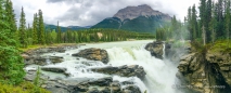 Athabasca Falls im Jasper Nationalpark