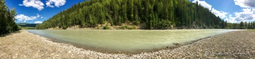 schöne Spaziermöglichkeiten entlang des Smoky River