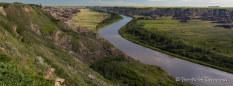 Blick auf den Red Deer River