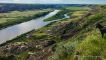 Blick auf den Red Deer River