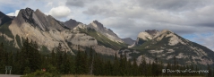 auf dem Weg zum Maligne-Lake