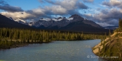 Morgenstimmung entlang des Saskatchewan-Rivers