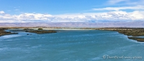 der Abbfluss des Lago Argentino erfolgt über den Rio Santa Cruz in den Atlantik