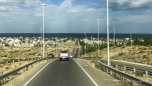 Anfahrt auf Rada Tilly - das südlichste Seebad der Welt...