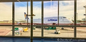 die Boeing 747 der Lufthansa ist schon bereit...