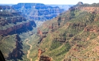 wir überqueren den Grand Canyon von Nord nach Süd