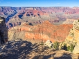 erste Blicke über die South Rim des Grand Canyons