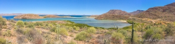 Blick auf die Bahia Concepcion