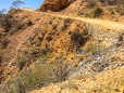 leider gibt es auch das... der Müll wird direkt den Berg hinunter gekippt ... wobei es vom Ort bis hierher ca. 15 km sind ... ohne Worte