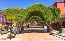 toll angelegte Promenade in Loreto