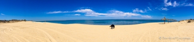 Ein Strand für uns allein!