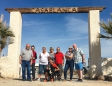 Mike, Alejandra, Dagmar, Ruth, Fredy, Heidi, Andy, Luke & Sandra vor der Einfahrt zum "Casablanca" von Alejandra & Mike