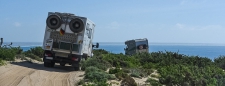 Steffi & Daniel schickten uns die Aufnahme von unserer Rückfahrt vom Strand