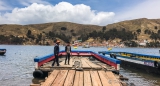 "Fähranleger" am Lago Titicaca