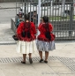 Bolivianerinnen in Tracht