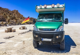 wenn schon die Deutschlandflagge auf dem Salar ist, dann muss auch ein Foto sein ;)