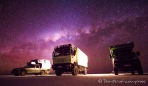 nachts auf dem Salar de Uyuni