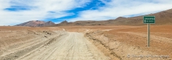 Lagunenroute - hier kommt der Azweig zur Mine und damit zur Aduana