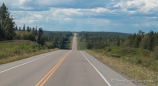 der Alaska Highway scheint kein Ende zu nehmen ;)