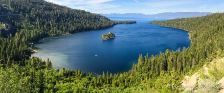 Blick auf die Echo Bay im Lake Tahoe