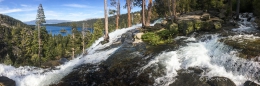 Eagle Falls mit Lake Tahoe