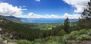 noch ein Blick auf den Lake Tahoe bevor wir uns wieder Richtung Küste begeben...