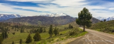 Immer wieder beeindrucken uns die Aussichten auf die Sierra Nevada und wir müssen halten