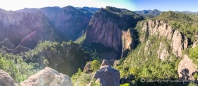 erster Blick auf die "Cascadas de Basaseachic"