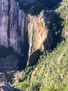 erster Blick auf die "Cascadas de Basaseachic"