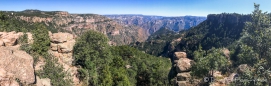 erster Blick in den "Barranca del Cobre"