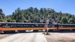 Der "Chepe" verbindet die Stadt Chihuahua mit dem Pazifik und durchquert dabei die Schluchten des "Barranca del Cobre"