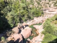 Blick auf den Rio Urique, der den Canyon durchquert