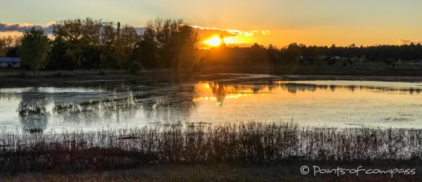 Abendstimmung an der Laguna Ochocachi