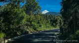 auf der Fahrt zu den Termas Geometrica erhaschen wir immer wieder schöne Ausblicke auf den Vulkan Villarica