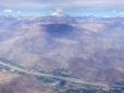 Blick auf den Aconcagua - dem höchsten Berg Südamerikas mit 6.961 Metern Höhe